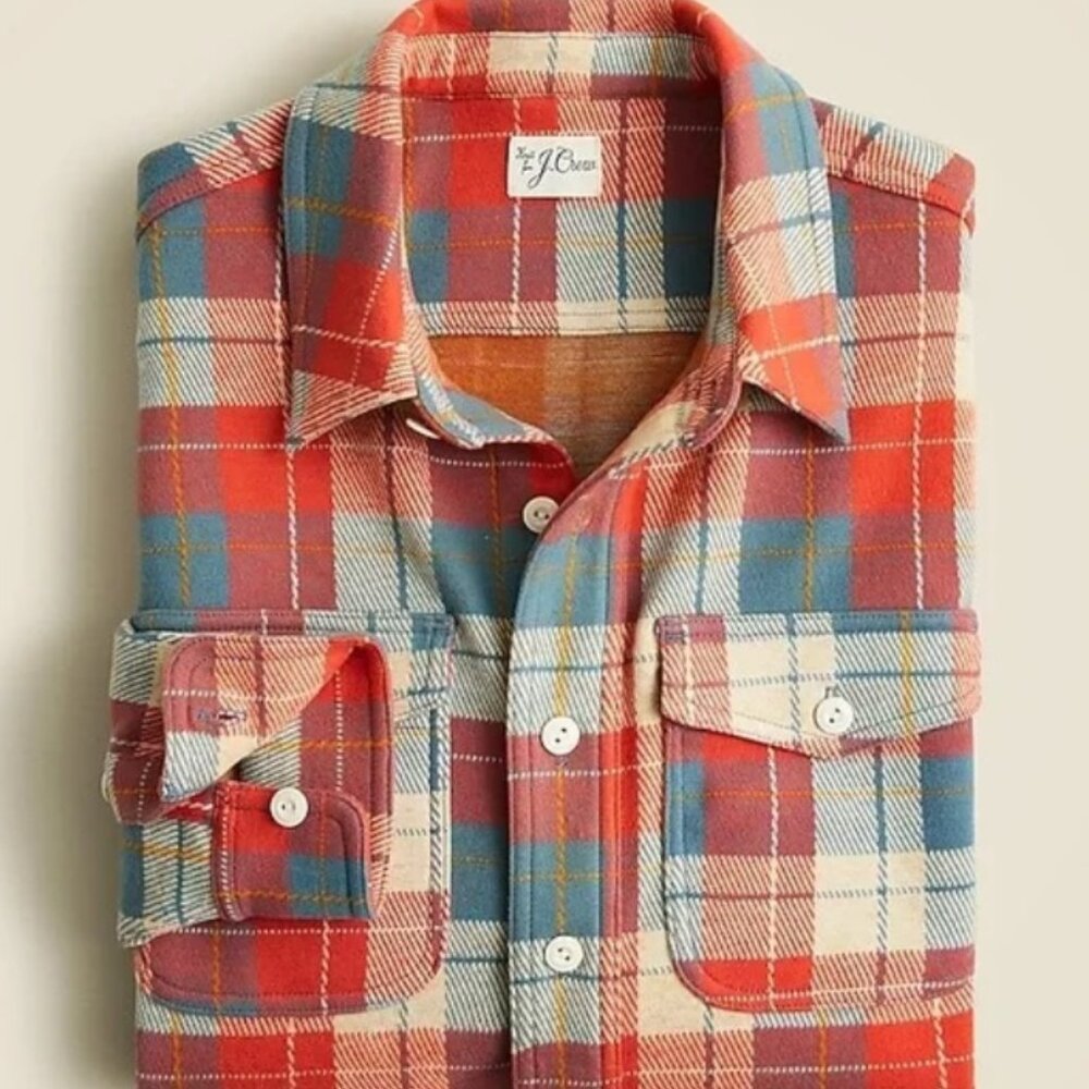 J.Crew Seaboard Soft Knit Shirt - Size L